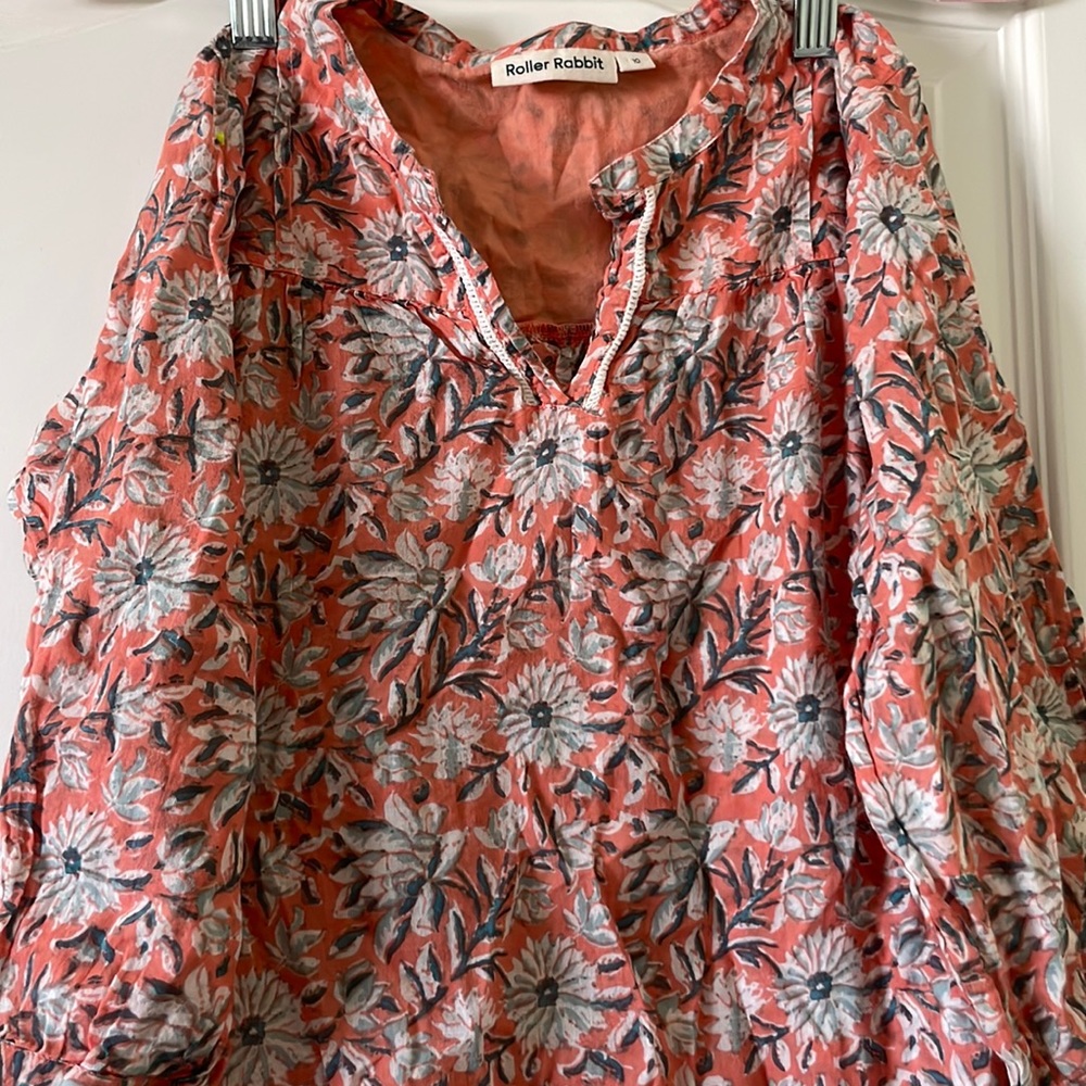 Roller Rabbit girls Tunic, size 10